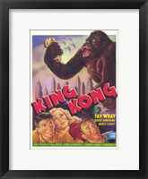 Framed King Kong Fay Wray