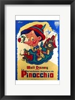 Framed Pinocchio French