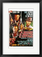Framed Good  the Bad and the Ugly Italian