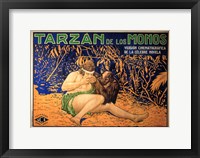 Framed Tarzan of the Apes, c.1917 (Spanish) - style A
