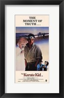 Framed Karate Kid Moment of Truth