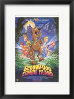 Framed Scooby-Doo on Zombie Island