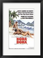 Framed Bora Bora