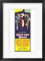 Framed Guys and Dolls Tall Movie