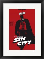 Framed Sin City Marv