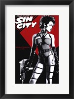 Framed Sin City Rosario Dawson as Gail