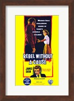 Framed Rebel Without a Cause Bright Yellow