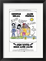 Framed Fun with Dick and Jane Segal Fonda