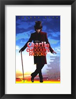 Framed Charlie and the Chocolate Factory Willy Wonka
