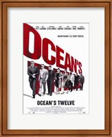 Framed Ocean's Twelve Cast