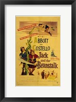 Framed Abbott and Costello, Jack and the Beanstalk, c.1952