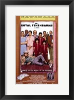 Framed Royal Tenenbaums - family photo
