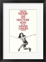 Framed Gilda Radner - Live from New York (Broadway)