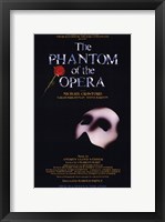 Framed Phantom of the Opera Broadway Musical