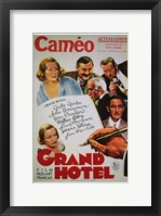 Framed Grand Hotel - cameo