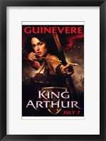 Framed King Arthur - Guinevere