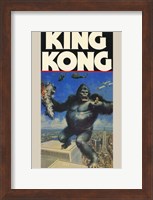 Framed King Kong Holding Fay Wray