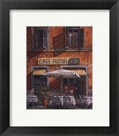 Framed Caf Roma