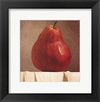 Framed Red Pear
