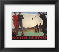 Framed North Berwick (Golf)