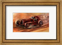 Framed Le Mans 1935
