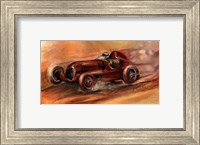 Framed Le Mans 1935