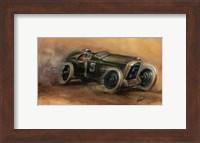 Framed French Grand Prix 1914