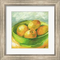 Framed Bowl of Fruit I