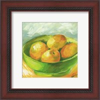 Framed Bowl of Fruit I