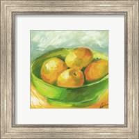 Framed Bowl of Fruit I