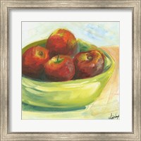 Framed Bowl of Fruit III