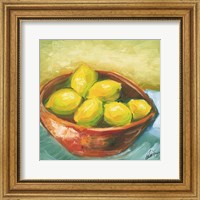 Framed Bowl of Fruit IV