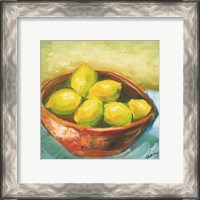 Framed Bowl of Fruit IV