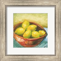 Framed Bowl of Fruit IV