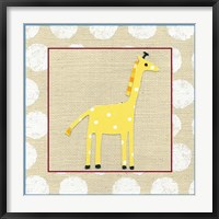 Framed Katherine's Giraffe