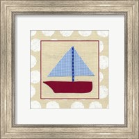 Framed EJ's Sailboat