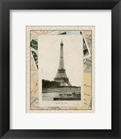 Framed Eiffel Tower