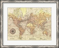 Framed World Map II