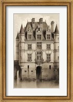 Framed Sepia Chateaux V
