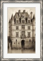 Framed Sepia Chateaux V