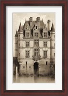 Framed Sepia Chateaux V