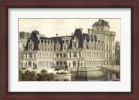 Framed French Chateaux V