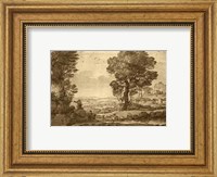 Framed Pastoral Landscape VIII