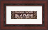 Framed Vineyard