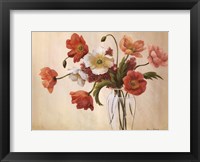 Framed Cynde's Poppies