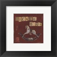 Framed Rocking Horse