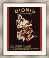 Framed Dionis Gran Spumante