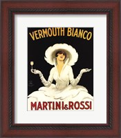 Framed Martini & Rossi
