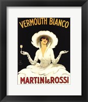 Framed Martini & Rossi