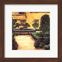 Framed Jardin Toscana